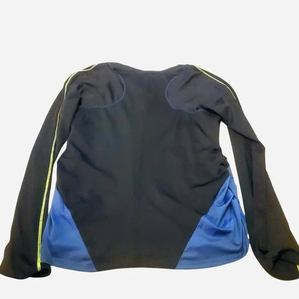 Athletic workout top bundle- Lucky in Love blue long sleeve and pink long sleeve - Picture 4 of 7